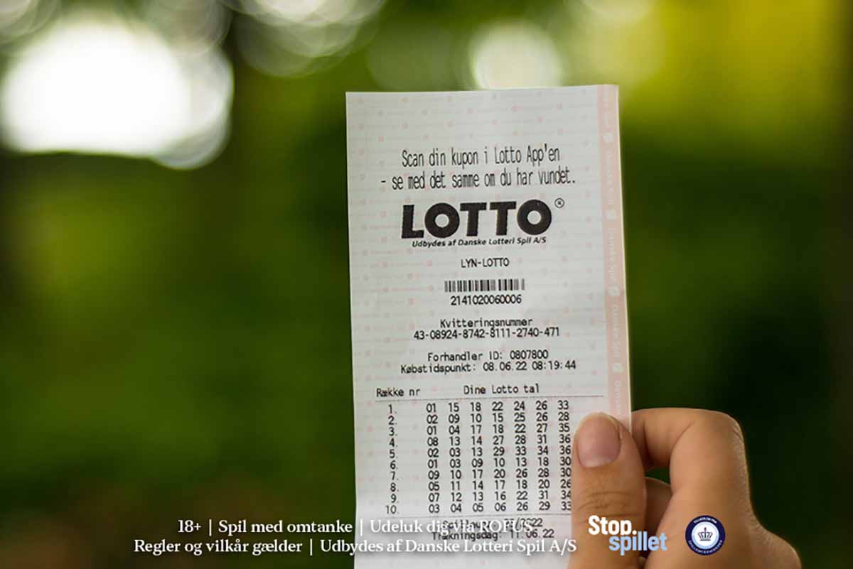 En Lotto-kupon købt i Føtex Viby har gjort en heldig spiller til Lotto-millionær nummer 4.000 med en gevinst på fire millioner kroner. (Foto: Danske Spil)